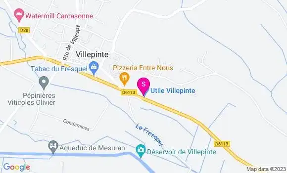 Localisation Station Bourrel