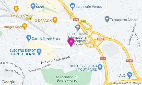 Localisation Relais 5 Chemins