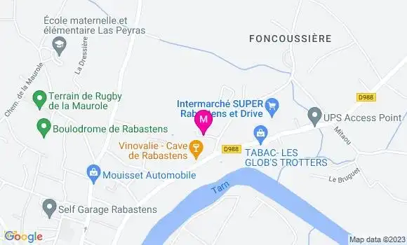 Localisation Intermarché Station