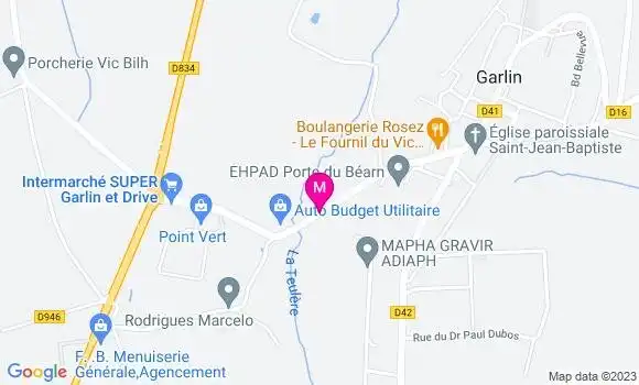 Localisation Intermarché Station