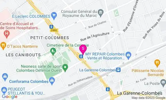 Localisation Station Bp