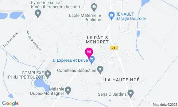 Localisation Super U