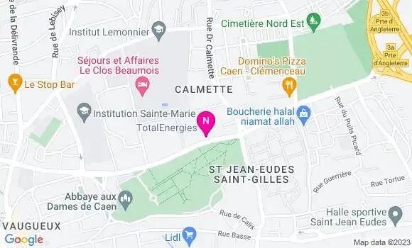 Localisation TotalEnergies
