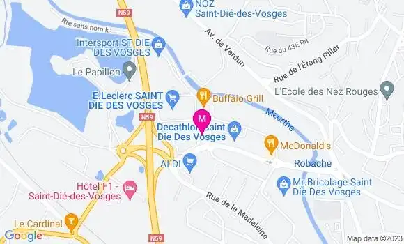 Localisation Station Leclerc