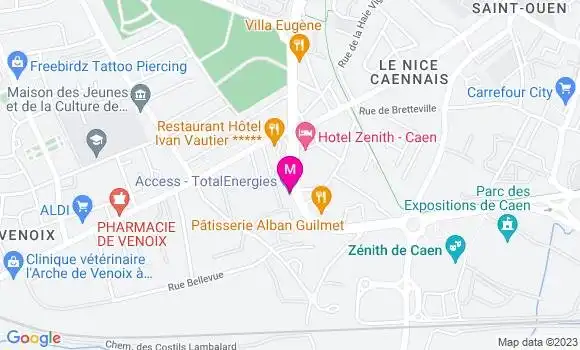 Localisation Relais Beau Site
