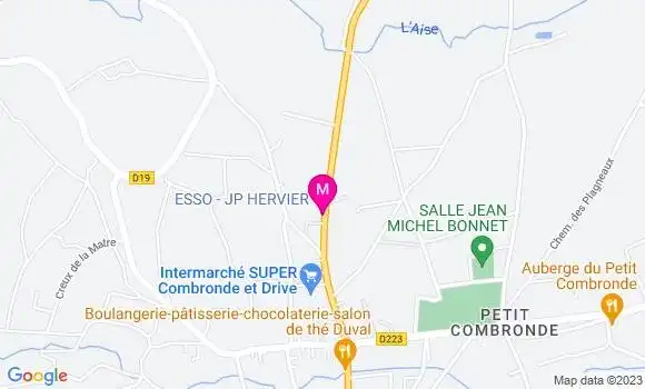 Localisation Garage Jean Paul Hervier