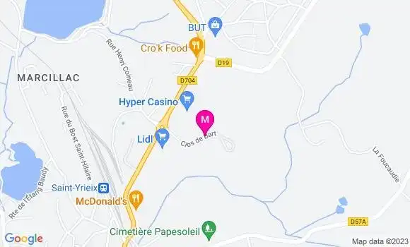 Localisation Géant Casino