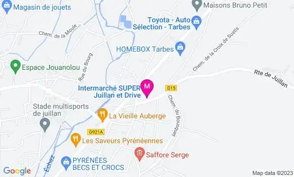 Localisation Intermarché Station