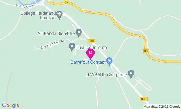 Localisation Carrefour Contact