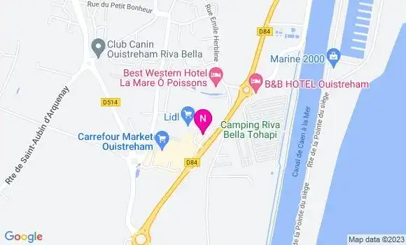 Localisation Esso Riva Bella