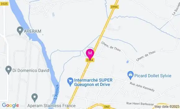 Localisation Intermarché