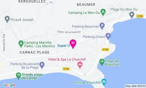 Localisation Super U