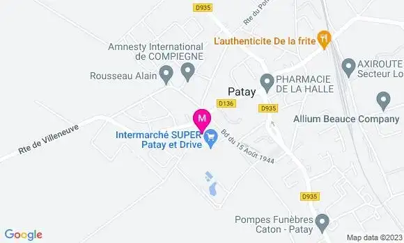 Localisation Intermarché Station
