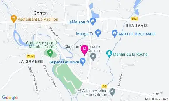 Localisation Station U