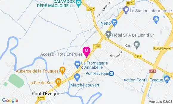 Localisation Access TotalEnergies