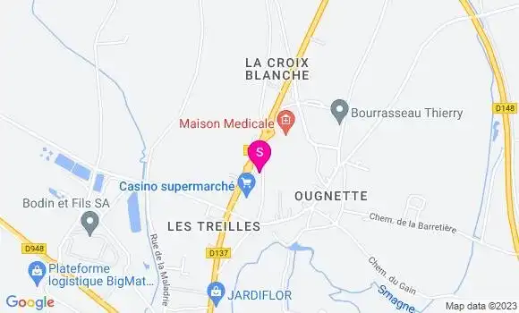 Localisation Géant Casino