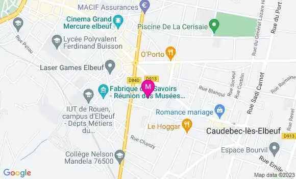 Localisation Carrefour Market