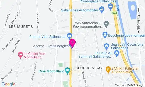 Localisation Access TotalEnergies
