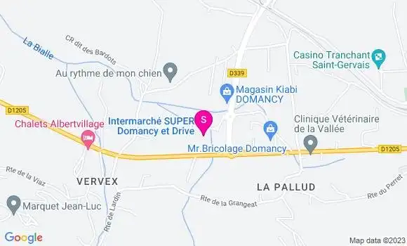 Localisation Intermarché Station