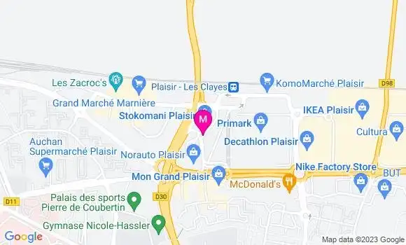 Localisation Auchan