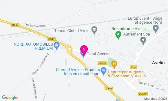 Localisation TotalEnergies