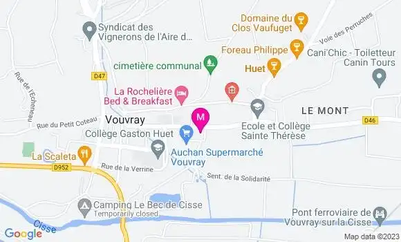 Localisation Auchan Station