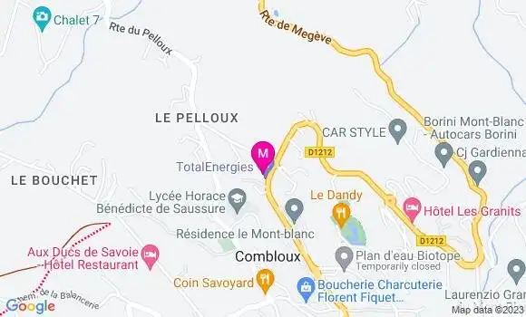 Localisation TotalEnergies