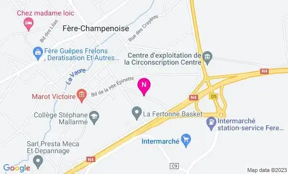 Localisation Intermarché Station
