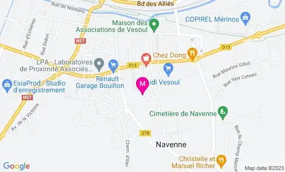 Localisation Intermarché Station