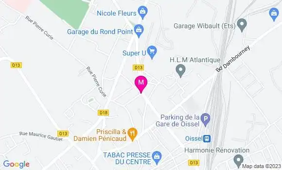 Localisation Super U