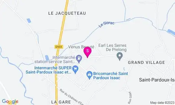 Localisation Intermarché Station