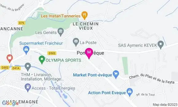 Localisation Carrefour Market