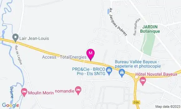 Localisation Access TotalEnergies