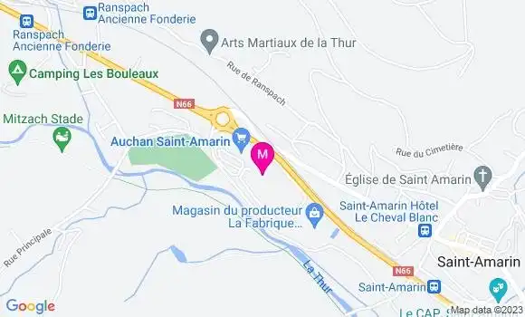 Localisation Auchan