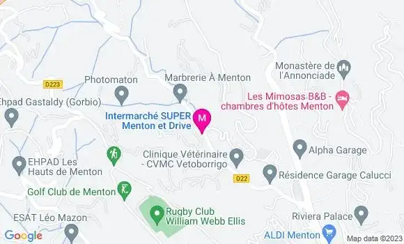 Localisation Intermarché