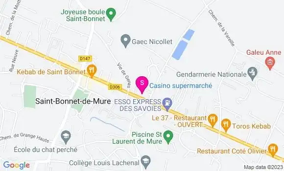 Localisation Intermarché Super