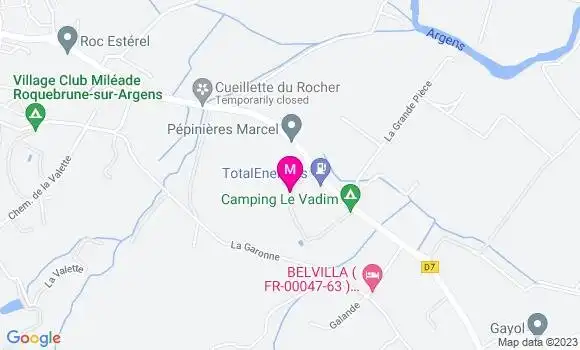 Localisation TotalEnergies