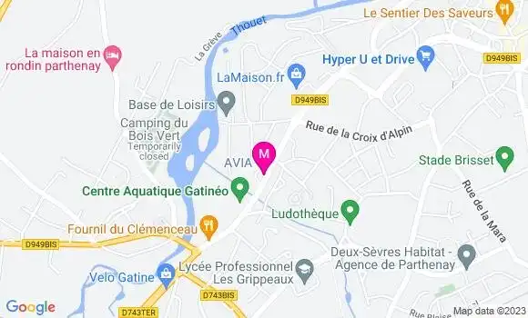 Localisation Avia