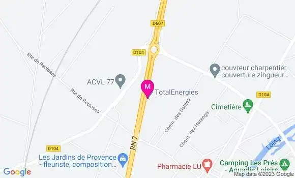 Localisation Relais de la Commanderie