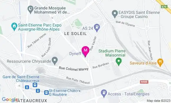 Localisation Dyneff