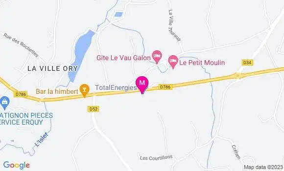 Localisation Garage Dupretz