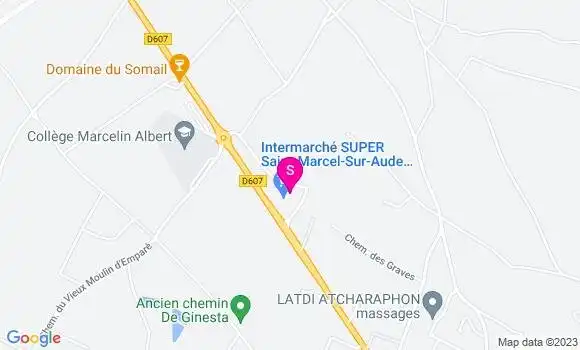 Localisation Intermarché Station