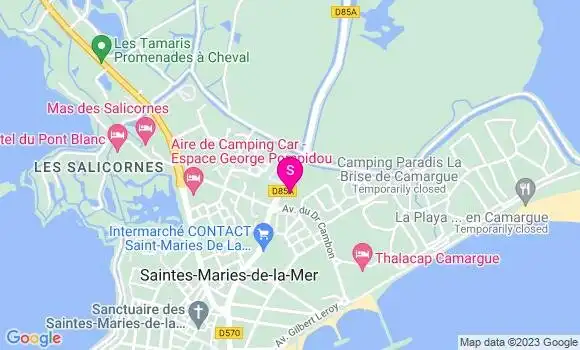 Localisation Les Tamaris