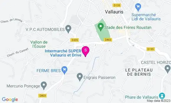 Localisation Intermarché Super