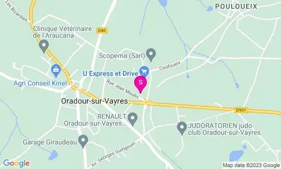 Localisation Station U