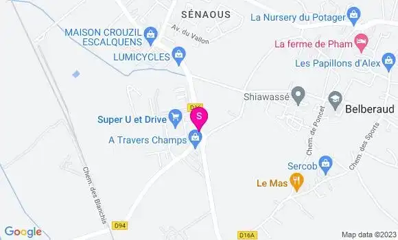 Localisation Super U