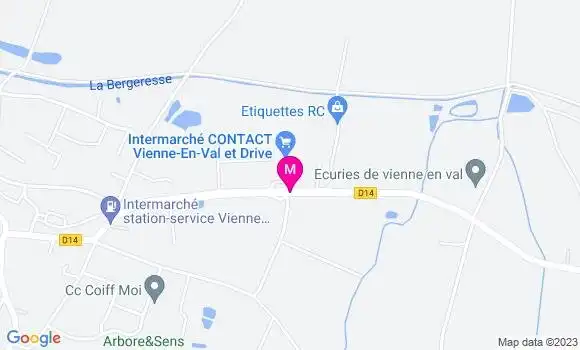 Localisation Intermarché Station