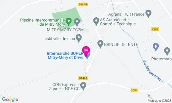 Localisation Intermarché Station