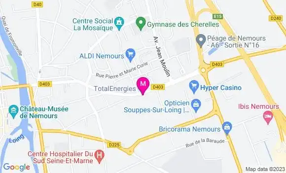Localisation TotalEnergies