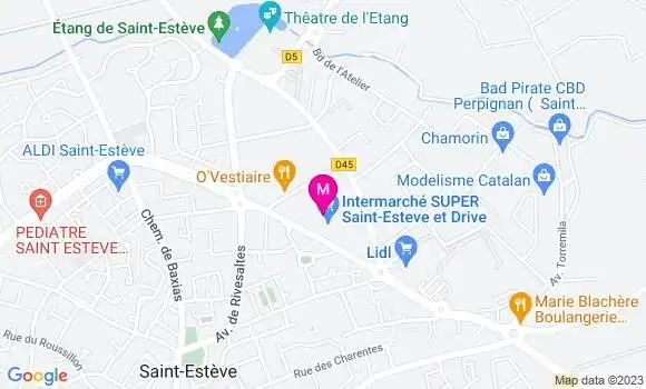 Localisation Intermarché Station